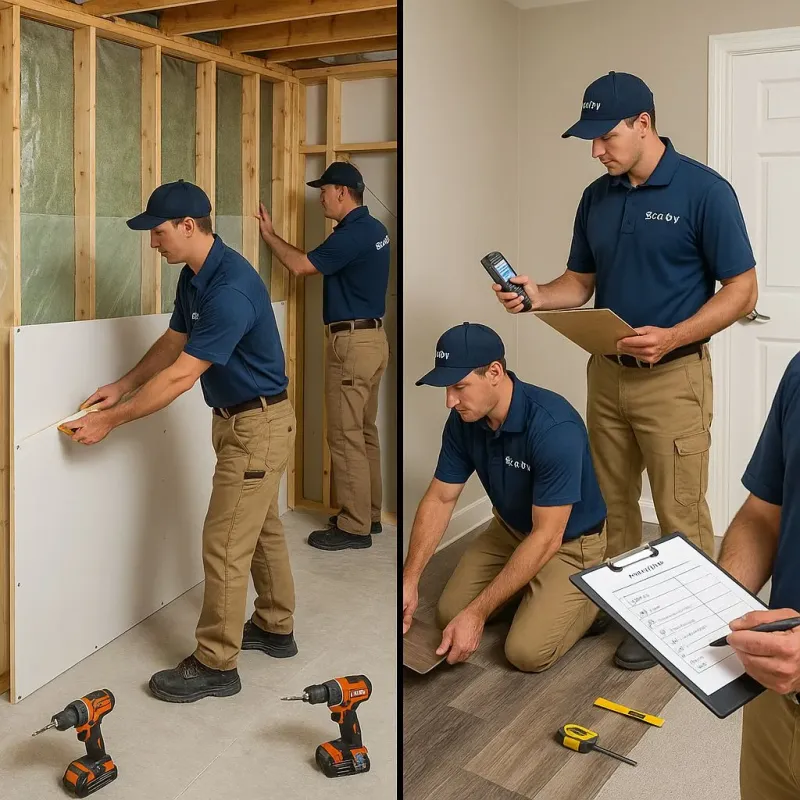 Repairs and Reconstruction process in Blue Ash, OH